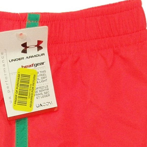 Under Armour Shorts Girls Active Wear Sports Athletic  BTS - Picture 2 of 6